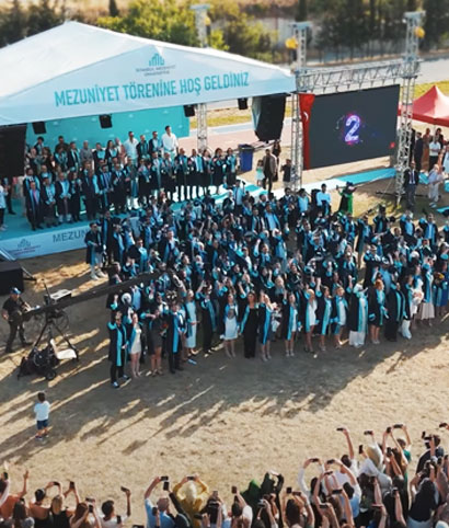 Okul Mezuniyeti Drone Çekimleri